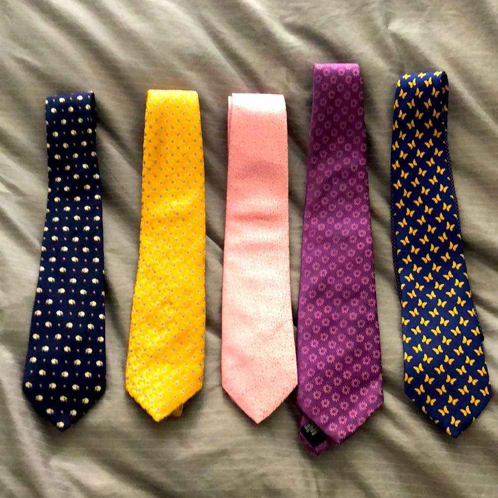 mint condition Thomas Pink ties (5)